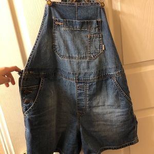 Denim overalls